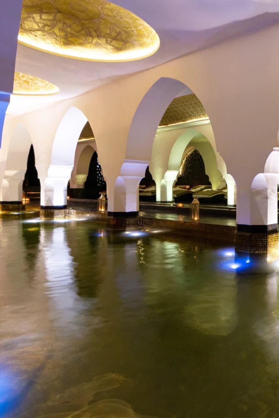 Riad Elisa spa relaxation area